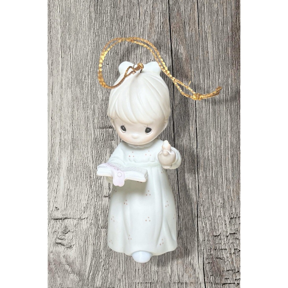 Vintage 1990 Precious Moments Once Upon A Holy Night OrnamentCollectible